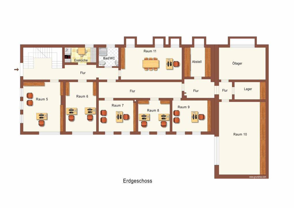 Immobilienangebot - Artern/Unstrut - Alle - Sanierungsbedürftiges Büro- und Verwaltungsgebäude in Artern/Unstrut - Verkauf gegen Gebot!