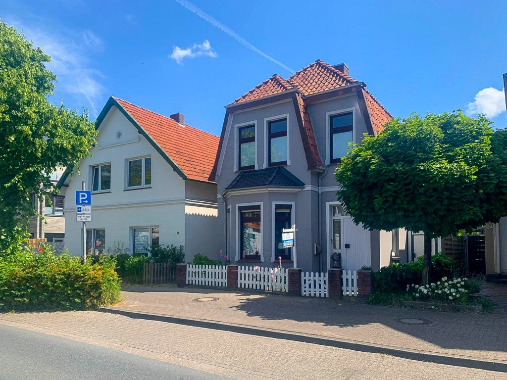 Immobilienangebot - Oldenburg - Alle - Modernes Stadthaus mit Altbaucharme und Garten in zentraler Lage in Bürgerfelde zu verkaufen!