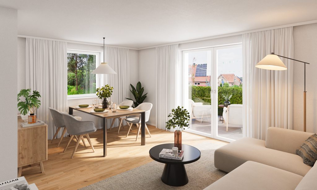 Immobilienangebot - Werlte / Bockholte - Wohnen - Modernes Neubauprojekt (Doppelhäuser, Einfamilienhäuser und Wohnungen) in Werlte zu verkaufen!