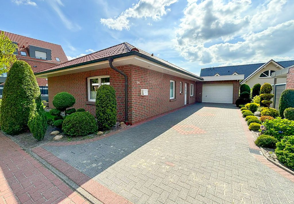 Immobilienangebot - Edewecht - Wohnen - Einziehen, durchatmen, zuhause fühlen – Gepflegter Bungalow in Edewecht!