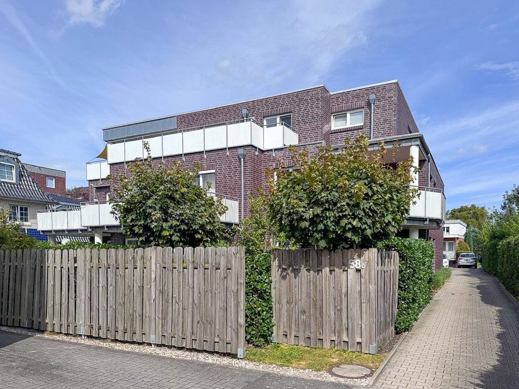 Immobilienangebot - Oldenburg - Wohnen - Moderne 3-Zimmer-Wohnung mit Dachterrasse in begehrter Lage von Oldenburg-Bloherfelde zu verkaufen!