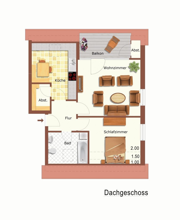 Immobilienangebot - Wardenburg - Wohnen - Gemütliche 2-Zimmer-Wohnung: Stadtnahes Wohnen mit ländlichem Flair in Hundsmühlen